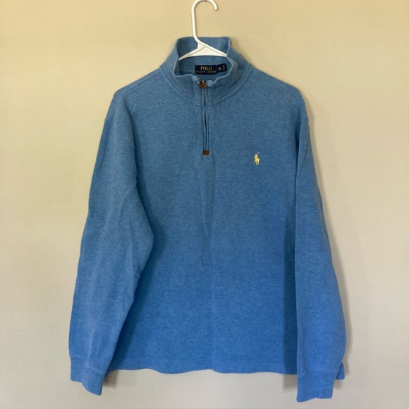 Polo Ralph Lauren Men's Quarter Zip Sweater - Picture 1 of 9